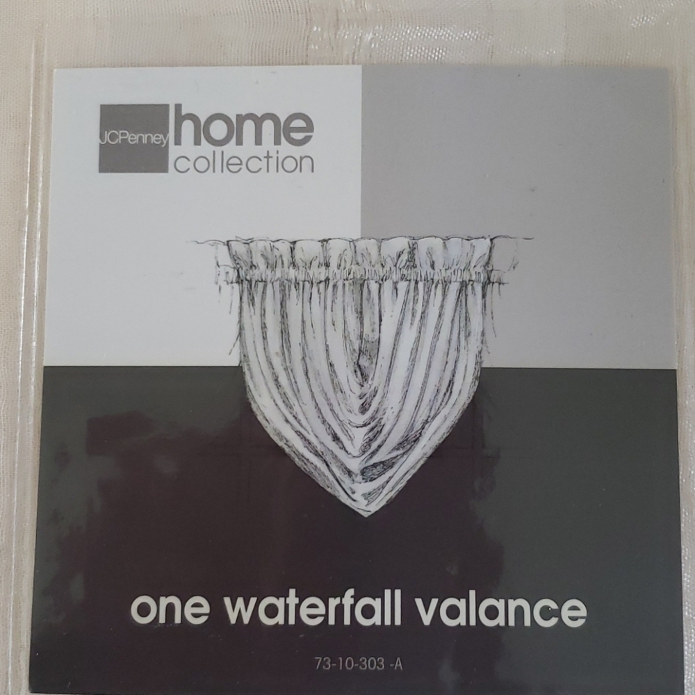 🆕🌼Waterfall valance